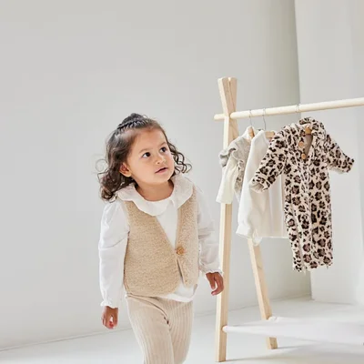 Bobby Gilet Teddy Beige