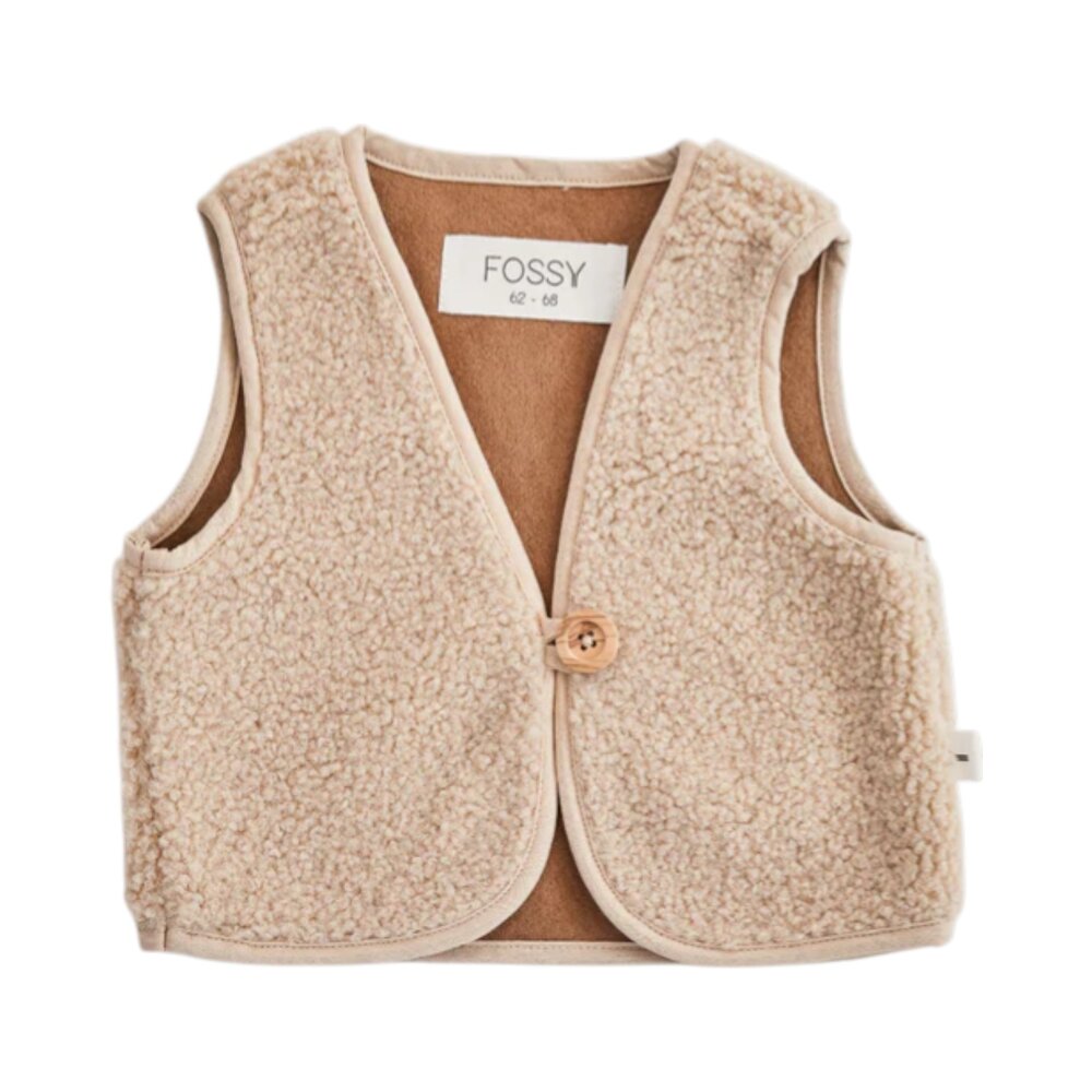 Bobby Gilet Teddy Beige