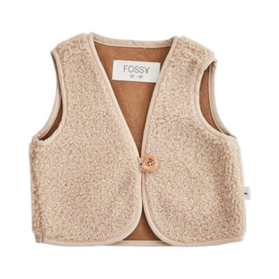 Bobby Gilet Teddy Beige