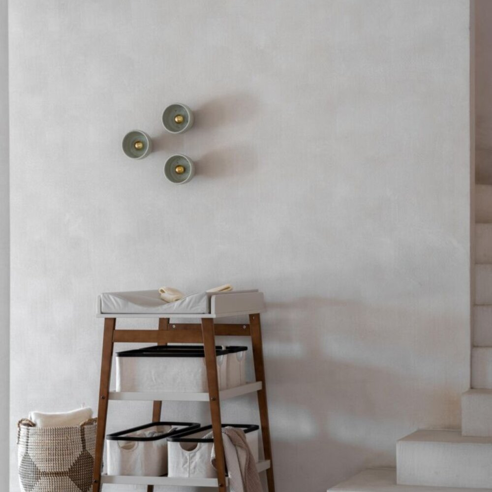 Luiertafel hip Clay/walnut