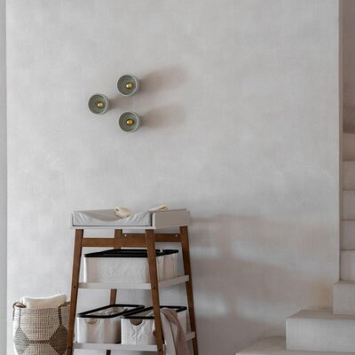 Luiertafel hip Clay/walnut