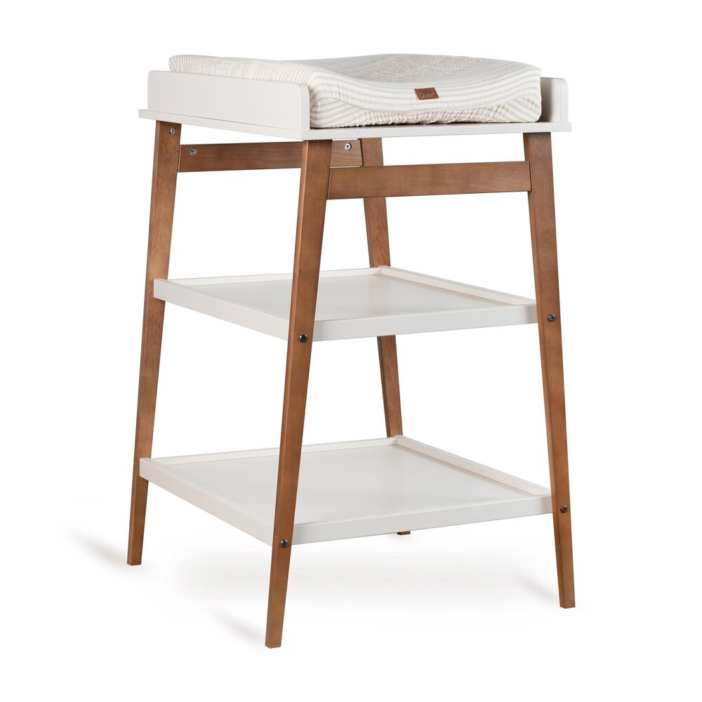 Luiertafel hip Clay/walnut