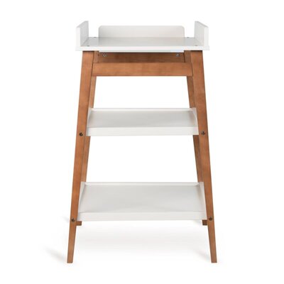 Luiertafel hip Clay/walnut