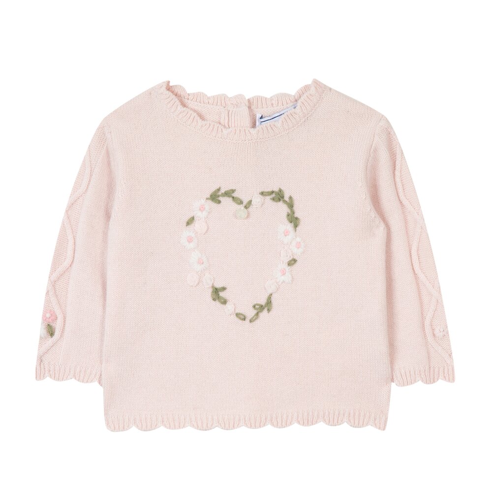 Truitje roze met bloemetjes Roze