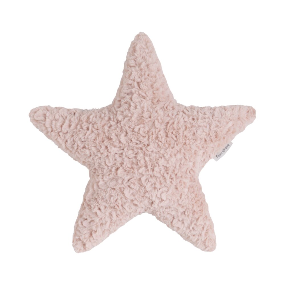 Kussen ster Snow 45x40 cm Oud roze