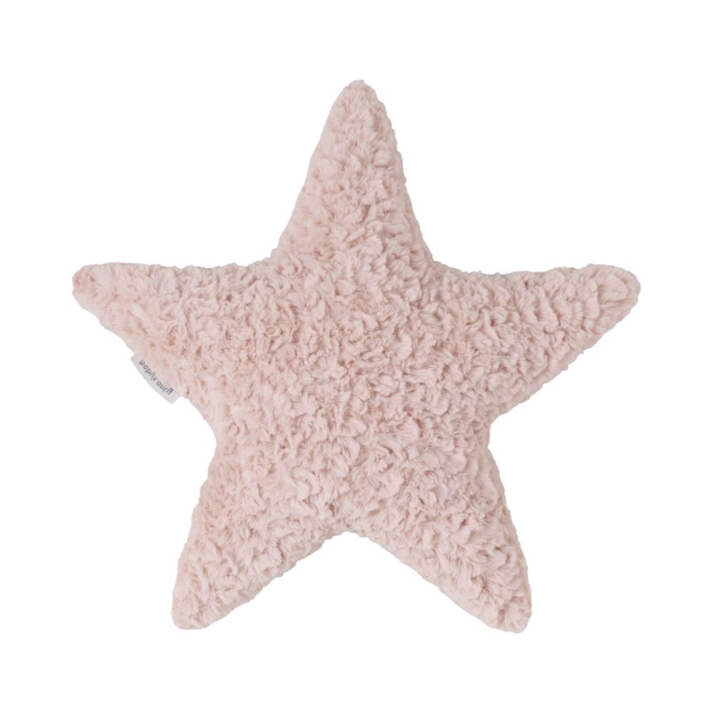 Kussen ster Snow 45x40 cm Oud roze