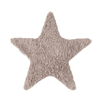 Kussen ster Snow 45x40 cm Taupe
