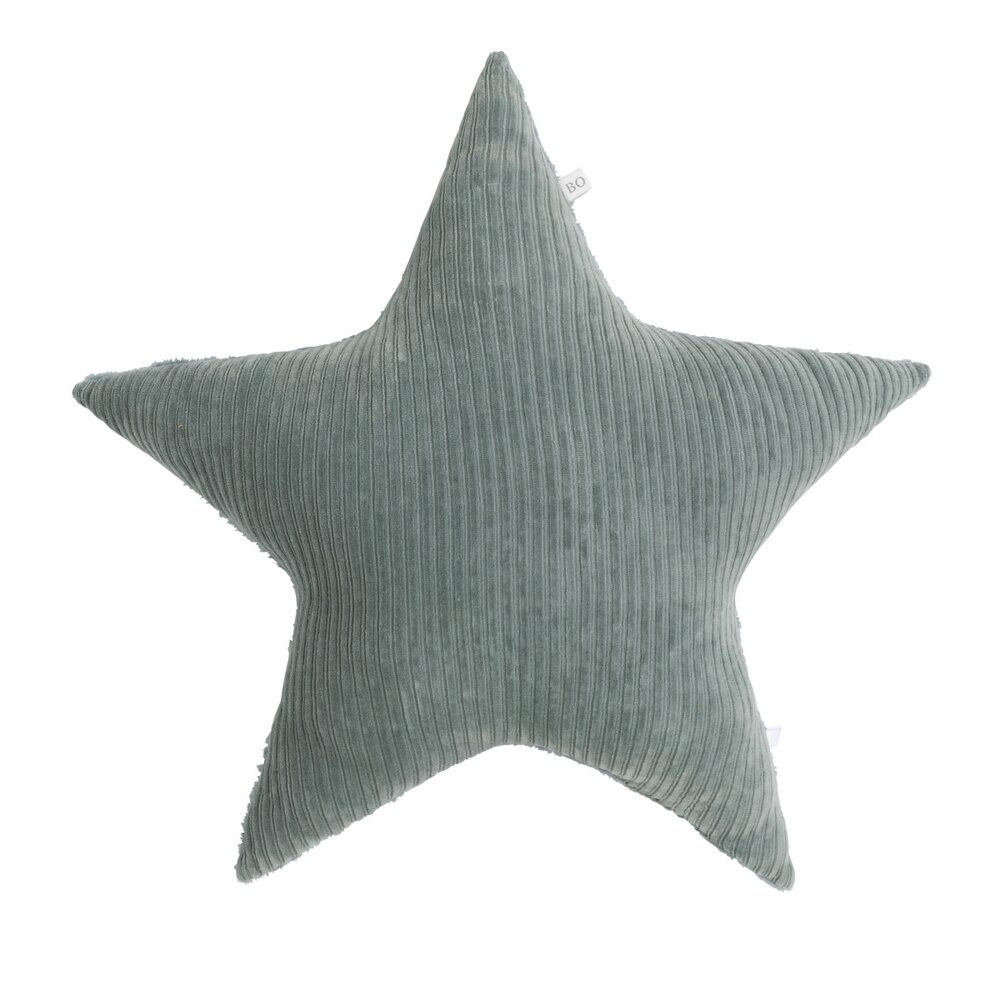 Kussen ster teddy Sense Zeegroen