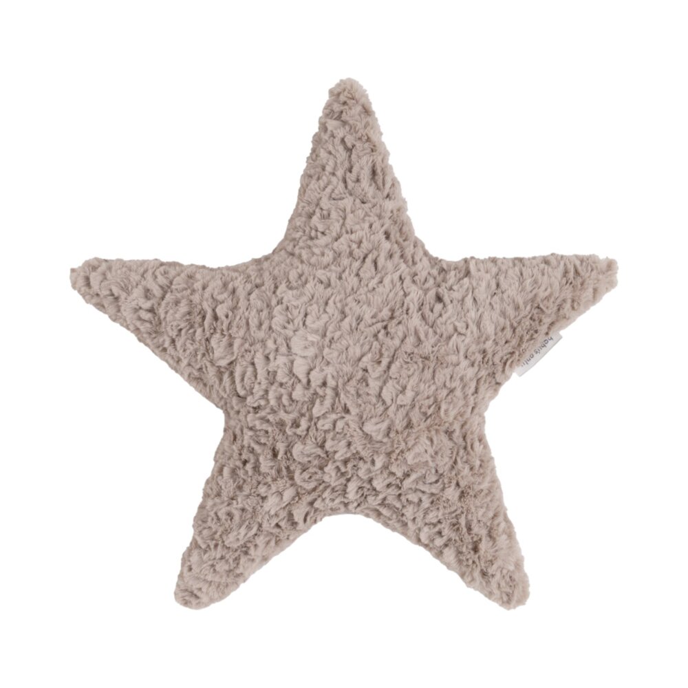 Kussen ster Snow 45x40 cm Taupe