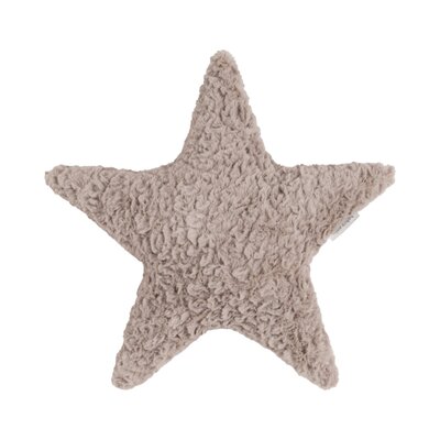 Kussen ster Snow 45x40 cm Taupe