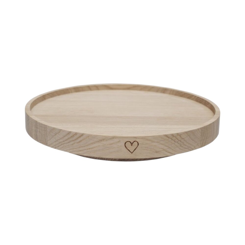 Draaiplank - Hartje - 28cm