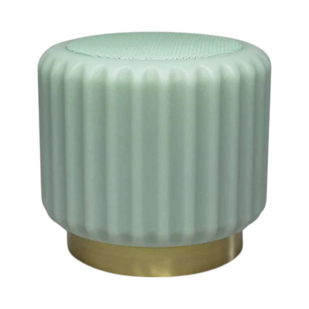 Dentelles speaker met licht Mint