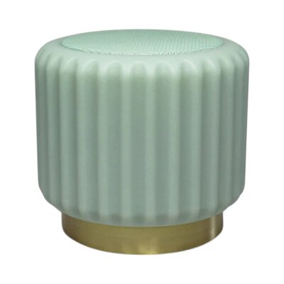 Dentelles speaker met licht Mint