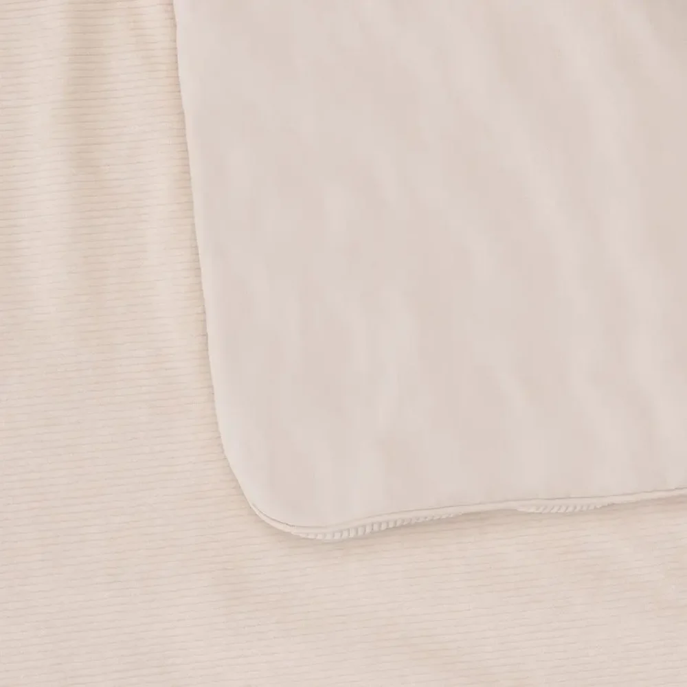 Deken - Rib stof - 60x120 Soft Sand
