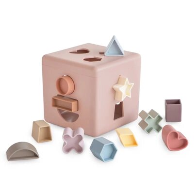 Vormen sorteerbox Pastel