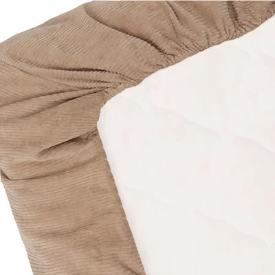 Deken - Rib stof - 60x120 Urban Taupe