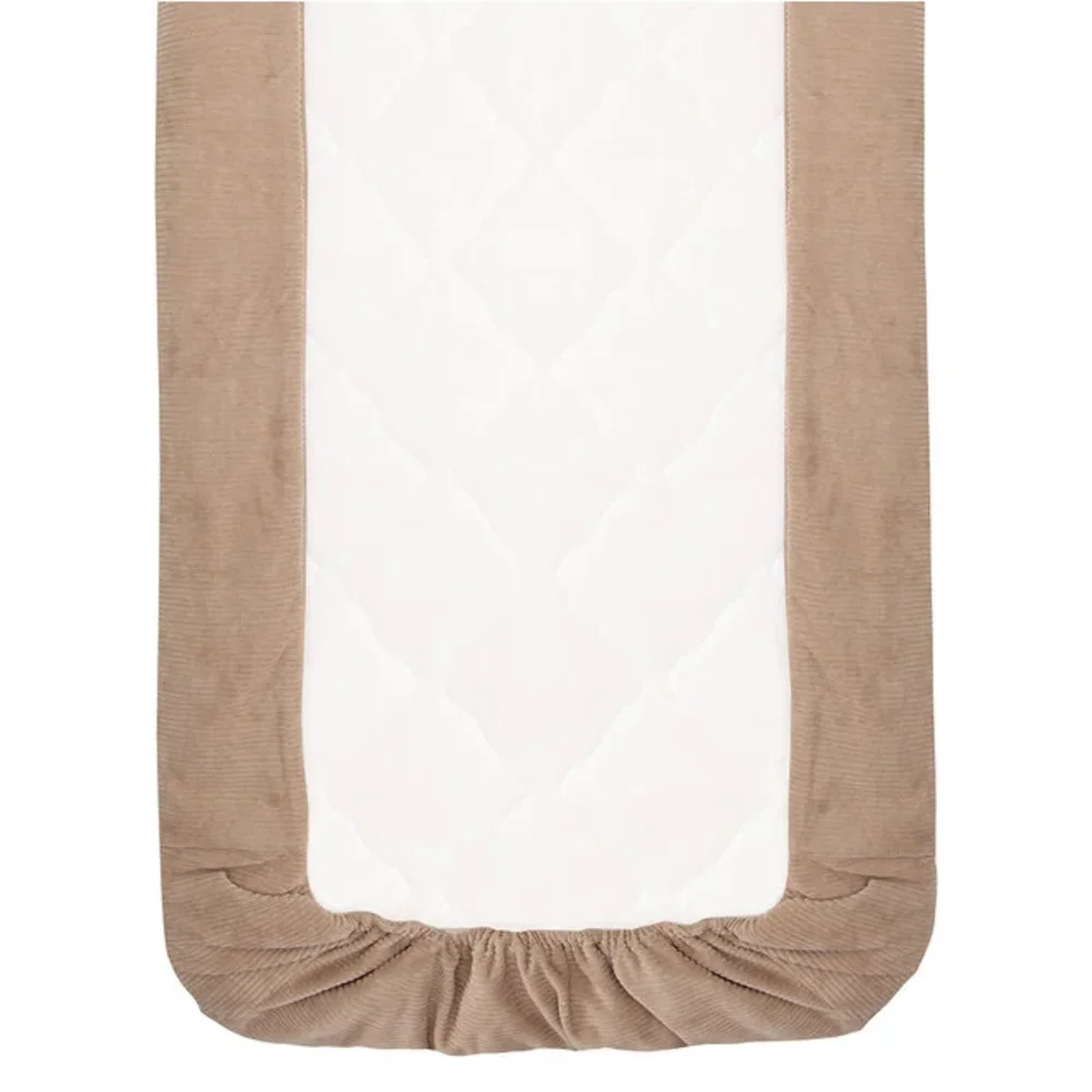 Deken - Rib stof - 60x120 Urban Taupe