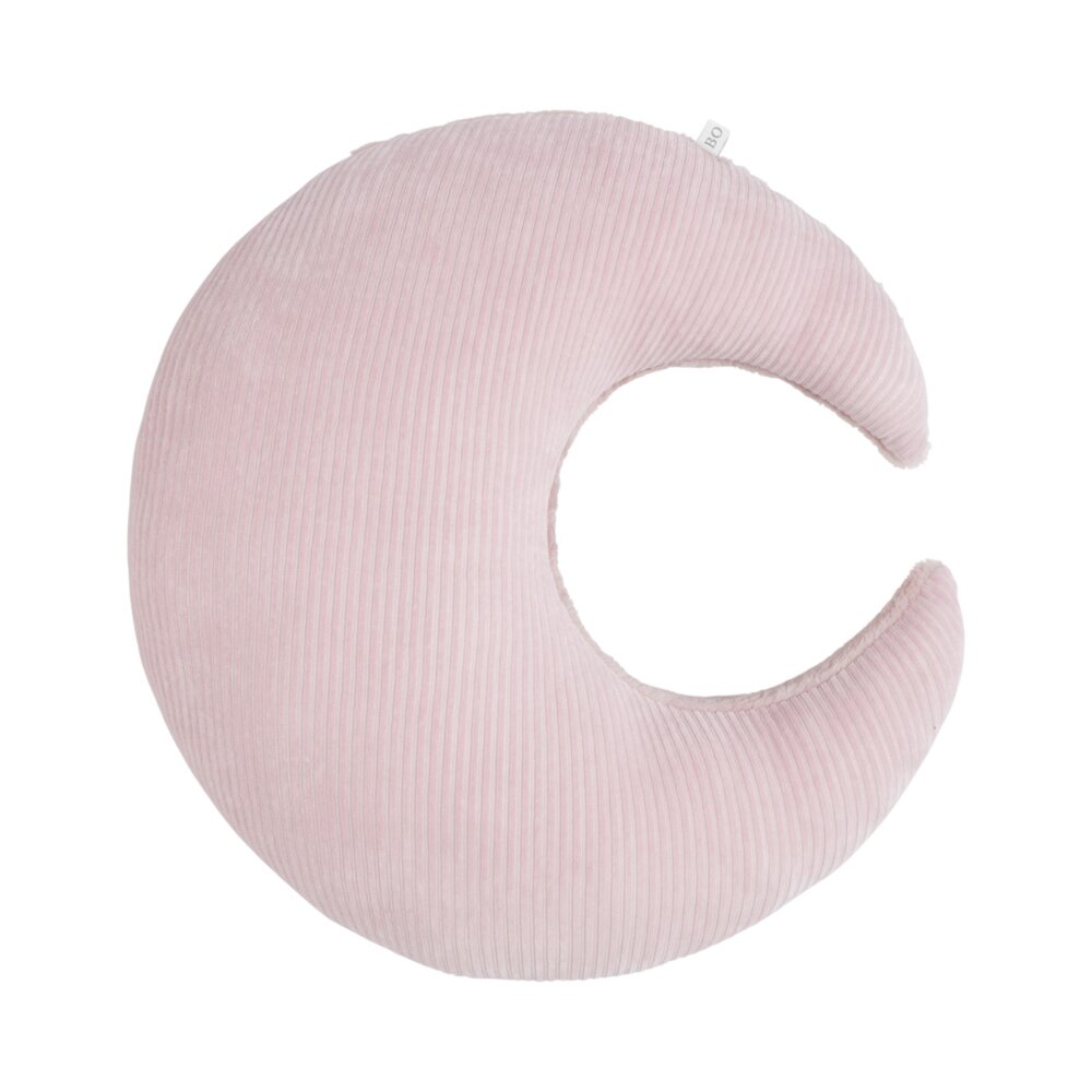 Kussen maan teddy Sense Oud roze