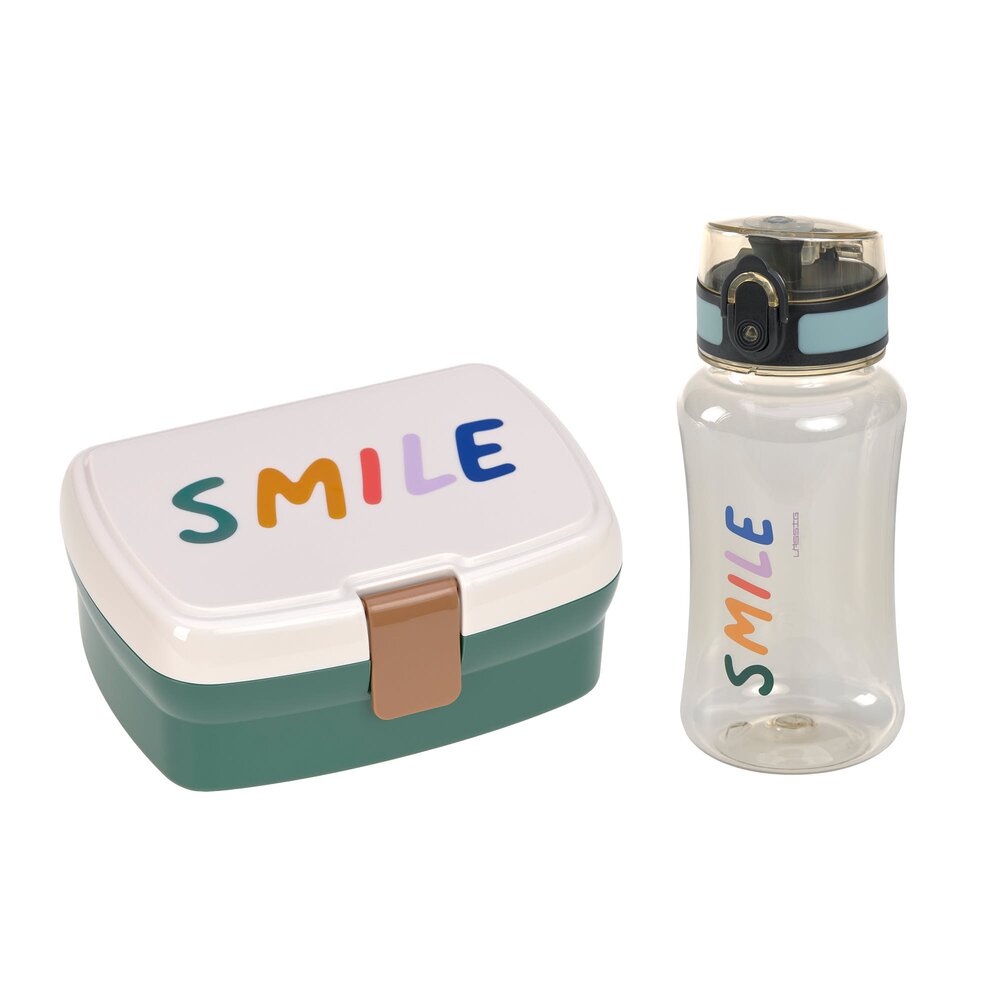 Lunchset - SMILE Milky / Green