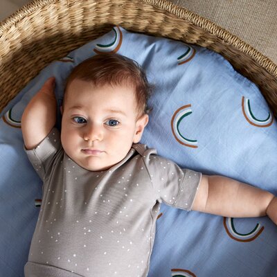 Hydrofiel doek - 80x80cm - Set van 3 Sky Blue