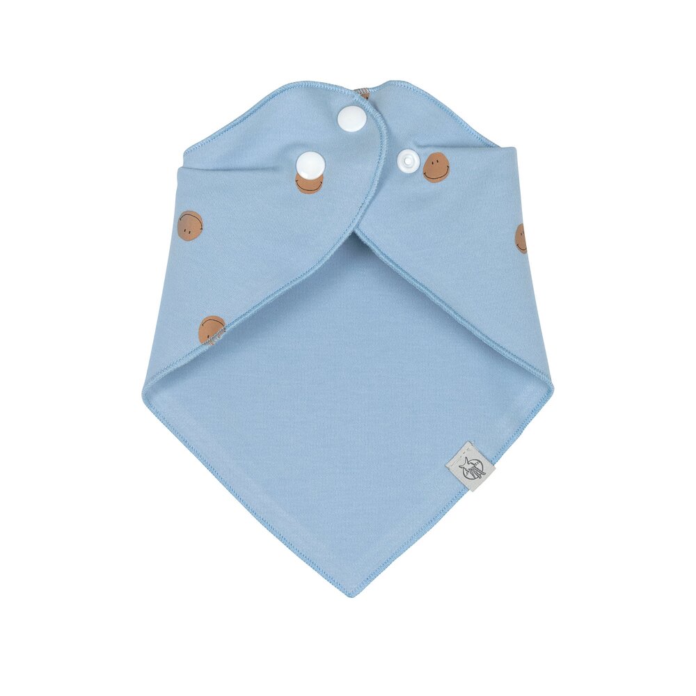 Waterproof bandana - SMILE - Set van 2 Sky Blue