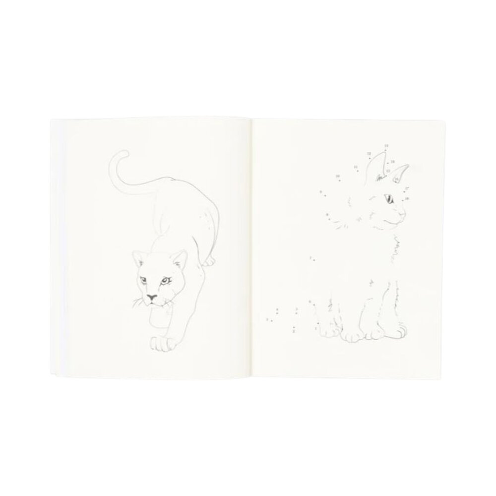 Activiteitenboek met kleurpotloden
