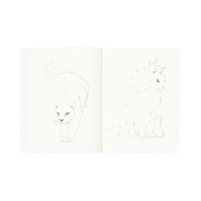 Activiteitenboek met kleurpotloden
