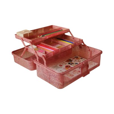 Creative art caddy Glitter rose