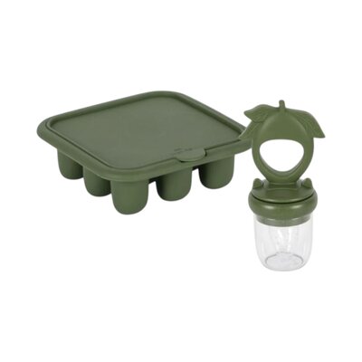 Fruit feeding set Olivine