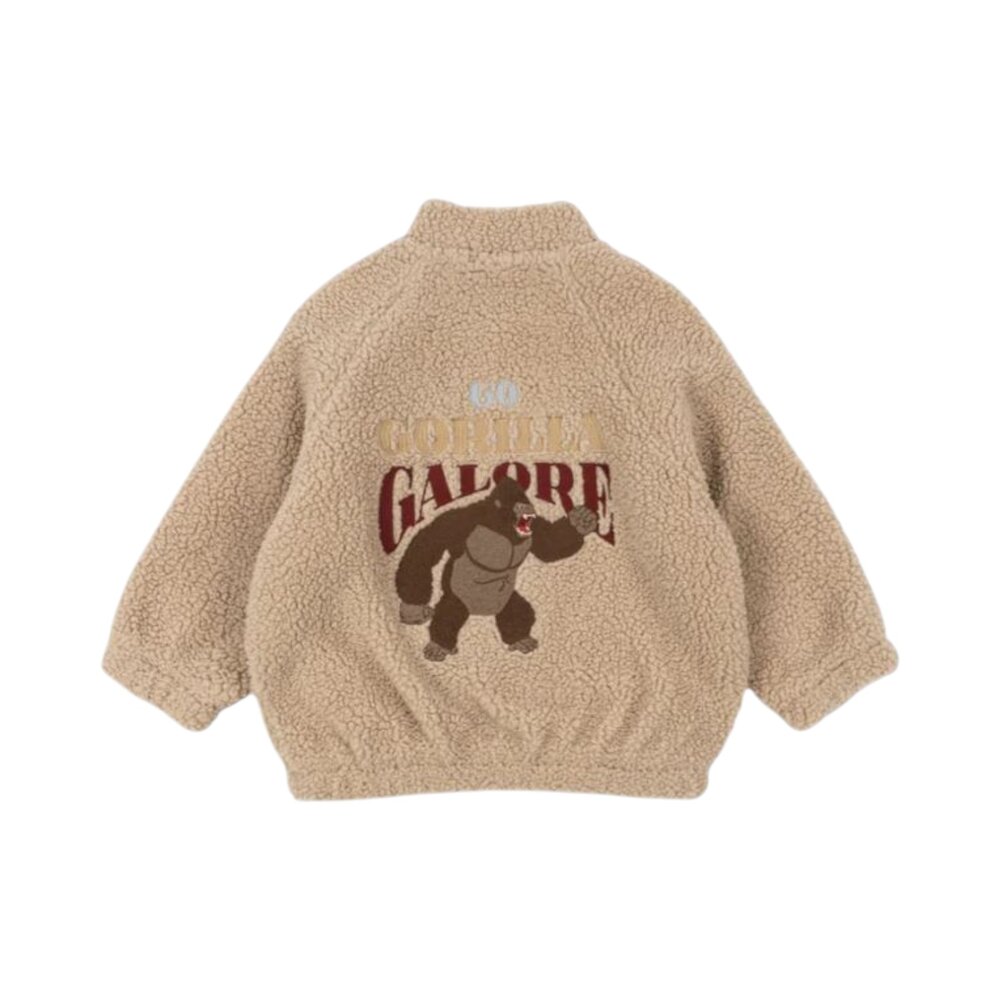 Jazz teddy bomber jacket GRS Oxford tan