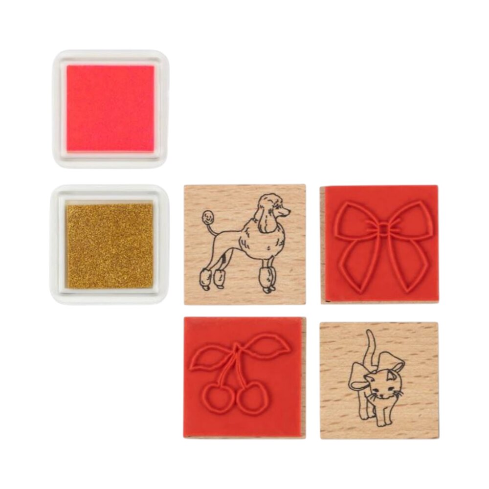 Creative art caddy Glitter rose
