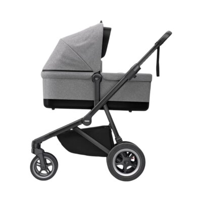 Sleek (excl. draagmand) Grey melange/black