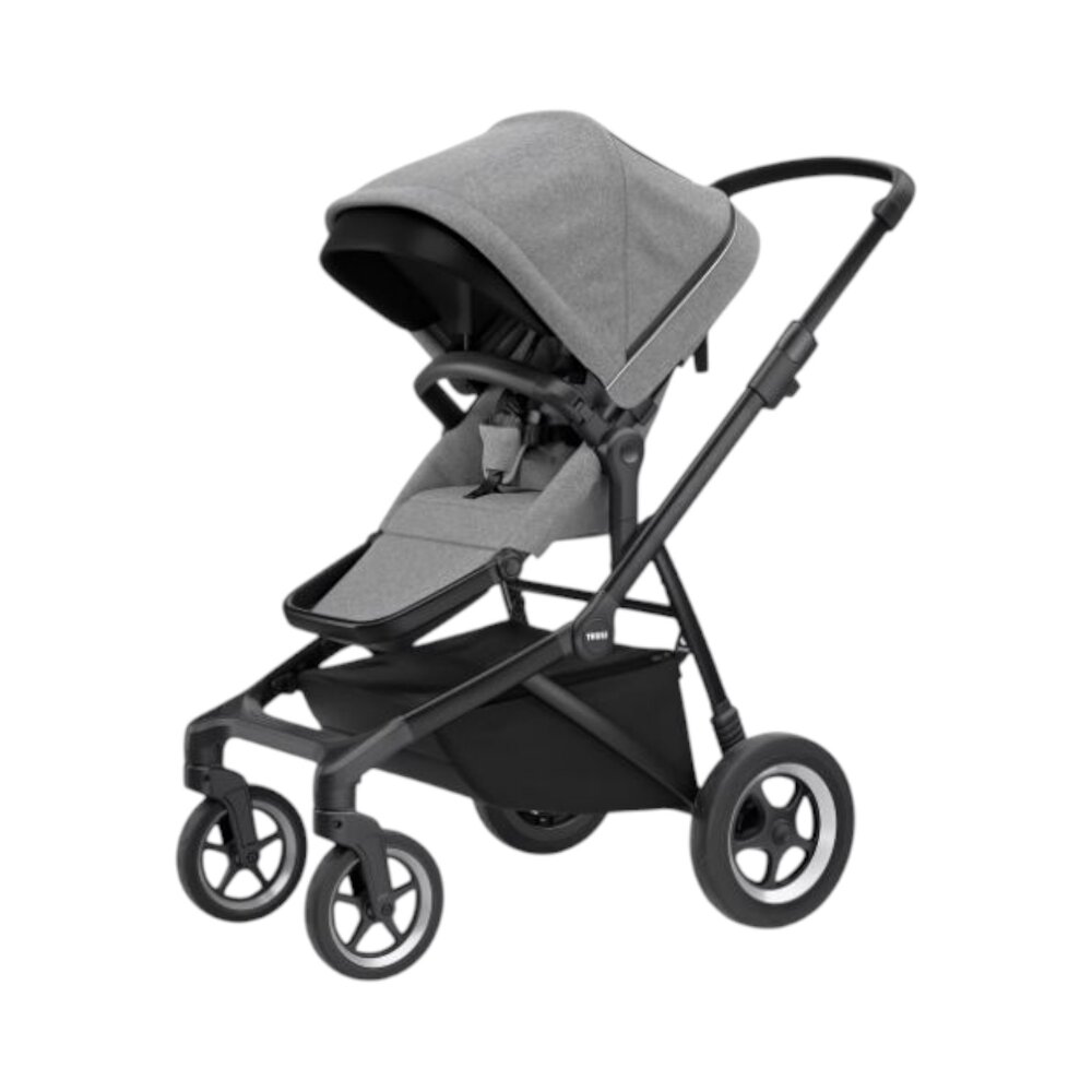 Sleek (excl. draagmand) Grey melange/black