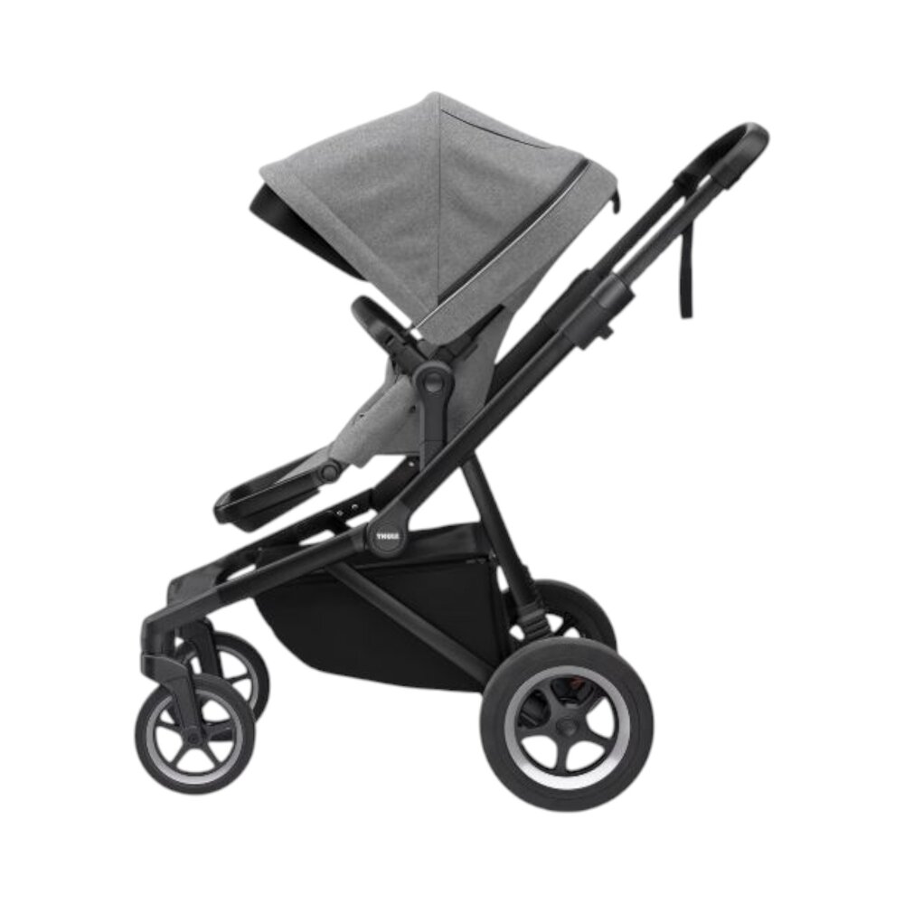Sleek (excl. draagmand) Grey melange/black