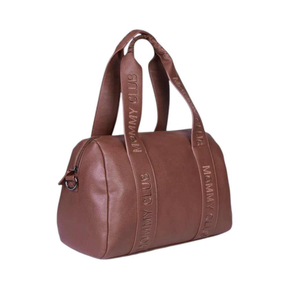 Mommy Club verzorgingstas - Signature simili leder Donker bruin