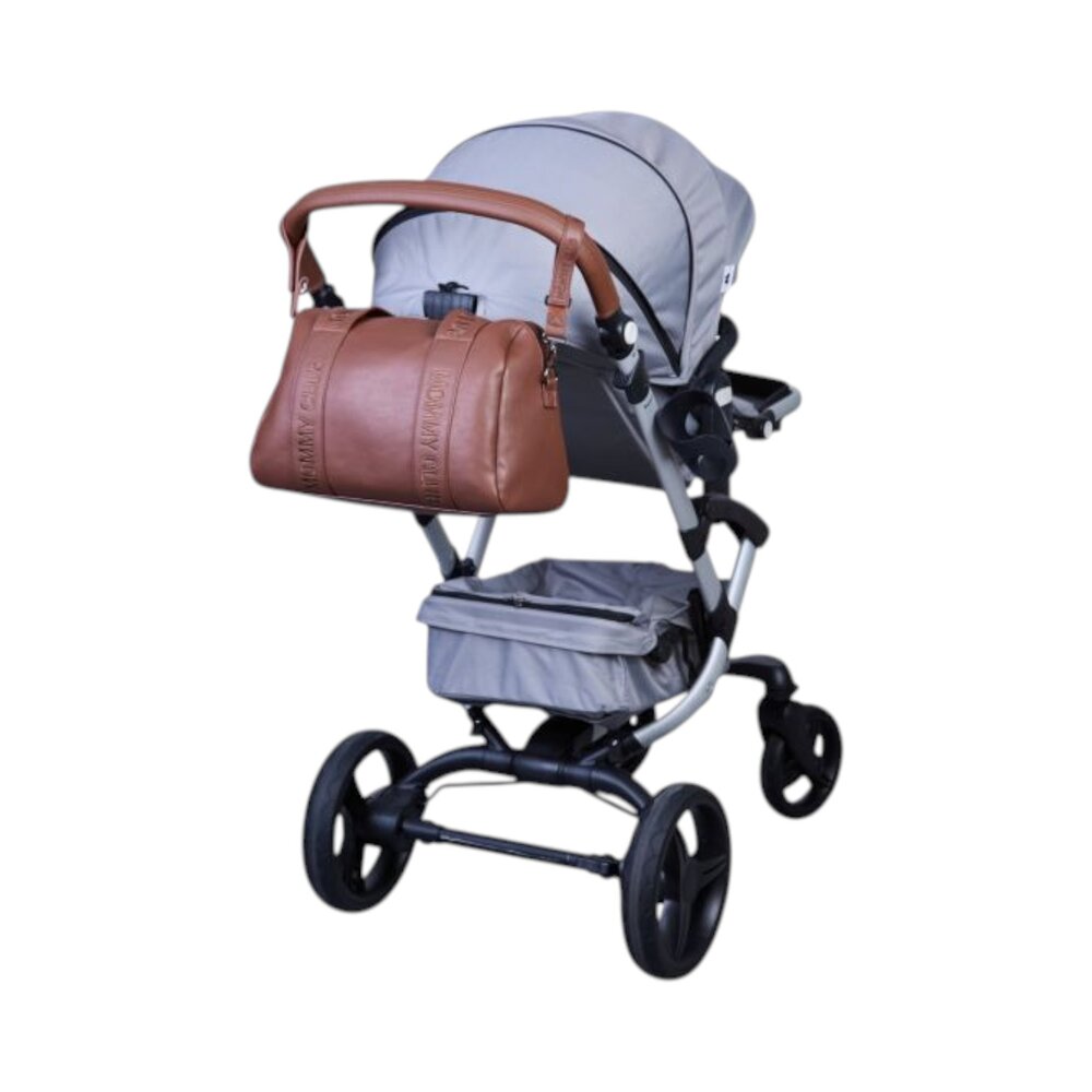 Mommy Club verzorgingstas - Signature simili leder Donker bruin