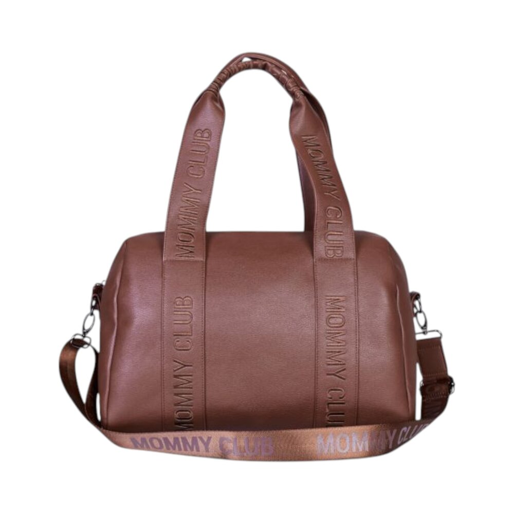 Mommy Club verzorgingstas - Signature simili leder Donker bruin