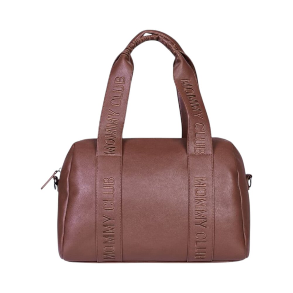 Mommy Club verzorgingstas - Signature simili leder Donker bruin
