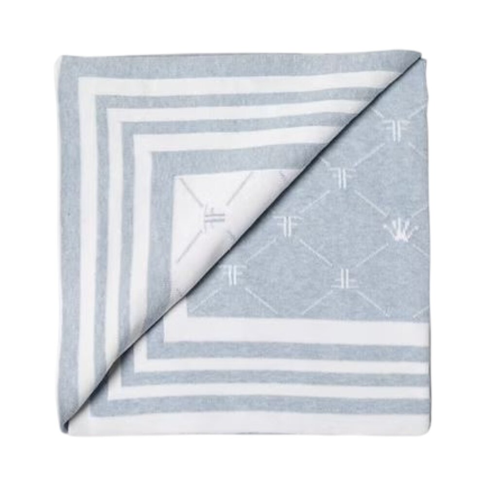 Deken knitwear LUCA Signature collection Azzuro