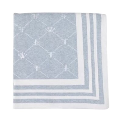 Deken knitwear LUCA Signature collection Azzuro