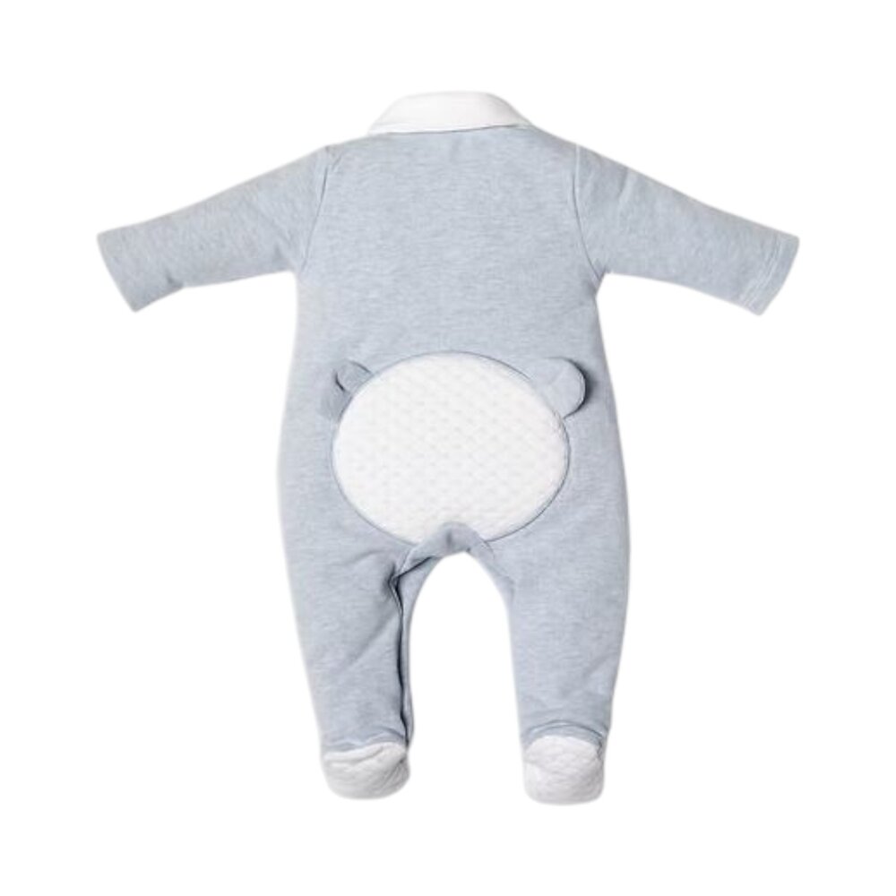Babypakje teddy bear achterkant Oslo Azzuro-white