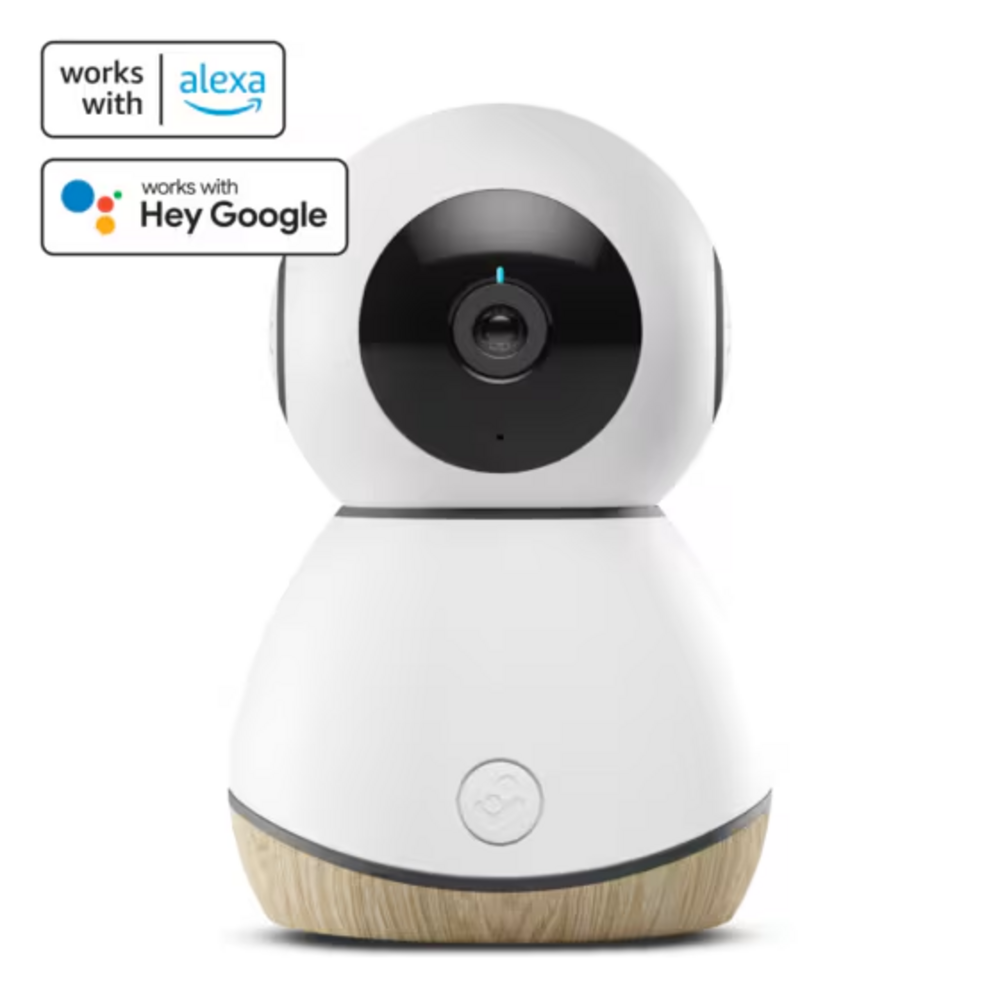 See baby monitor white