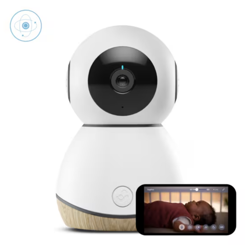 See baby monitor white