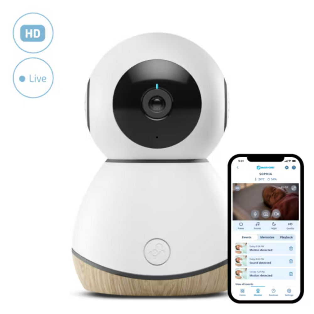 See baby monitor white