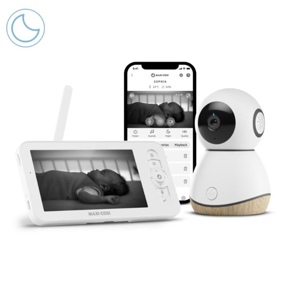 See pro baby monitor white