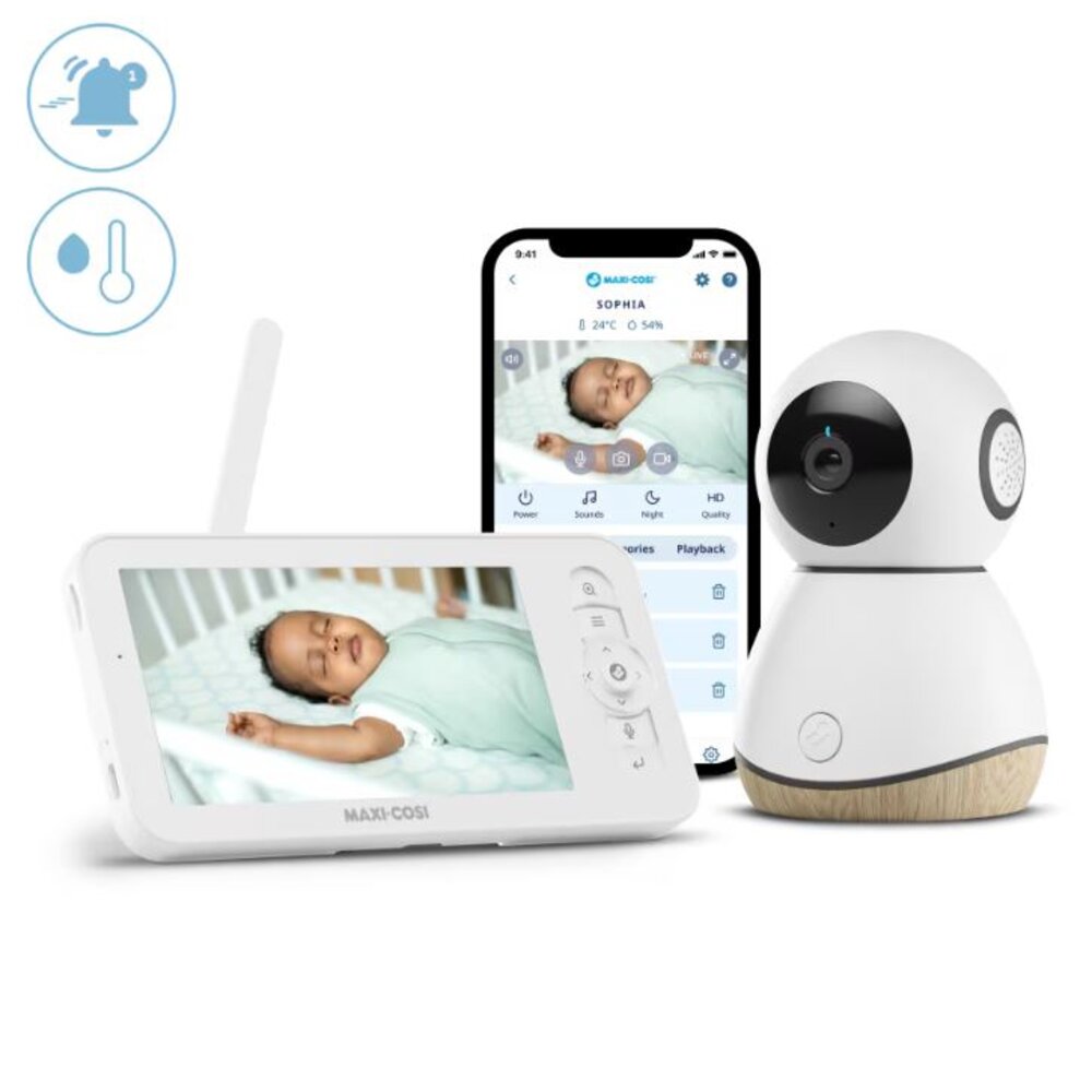 See pro baby monitor white