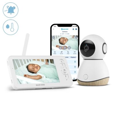 See pro baby monitor white