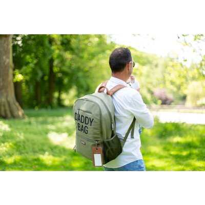 Daddy Bag Verzorgingsrugzak - Canvas kaki