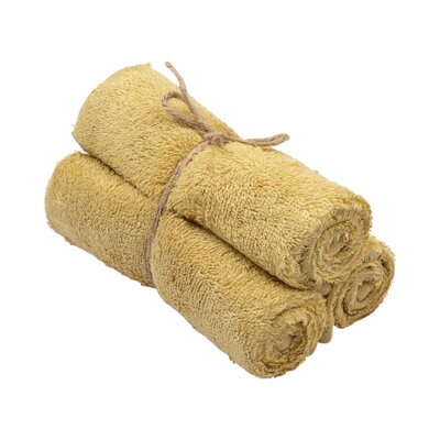 Gastendoekje 29,5x50cm (3 pcs) Honey Yellow