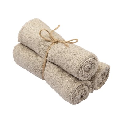 Gastendoekje 29,5x50cm (3 pcs) Feather Grey